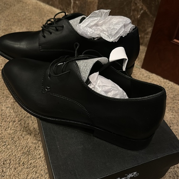 Coach Metropolitan Derby Black Dress Shoes (Men’s size 11) - Picture 3 of 8